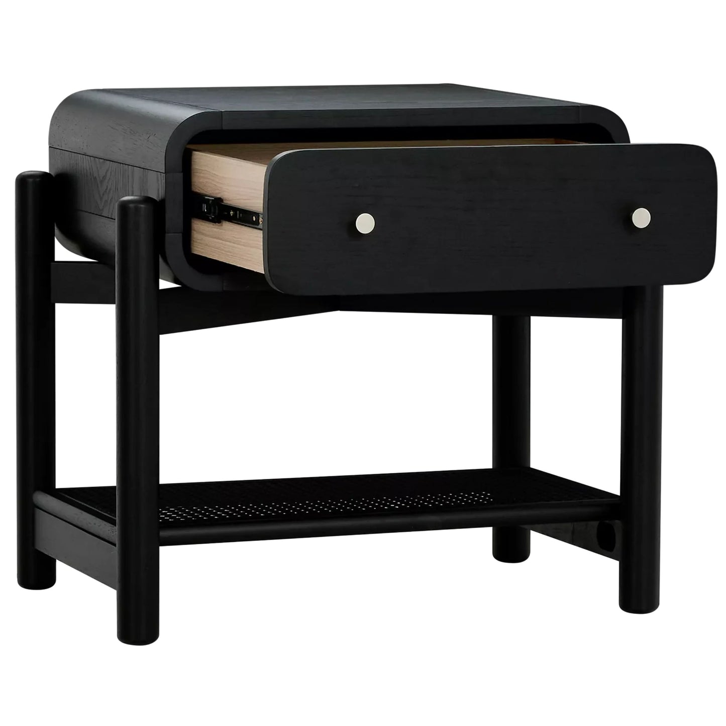 Noir Nightstand, Black