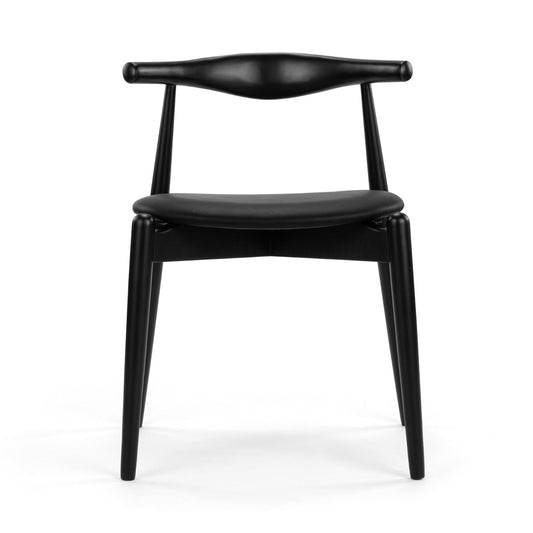 Durable solid wood dining chair 