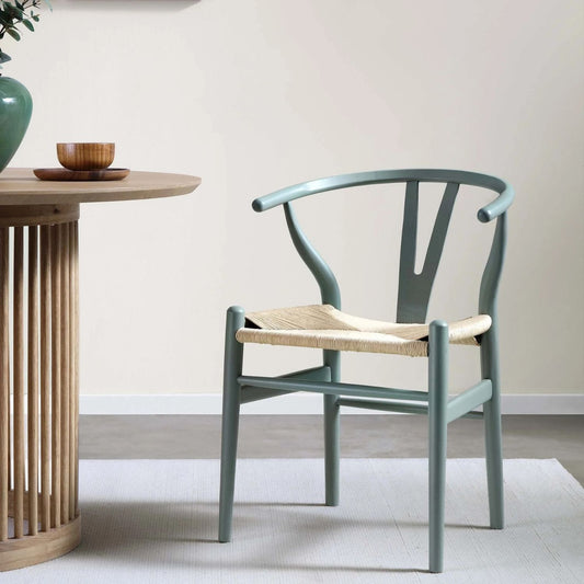 Wishbone Dining Chair, Green