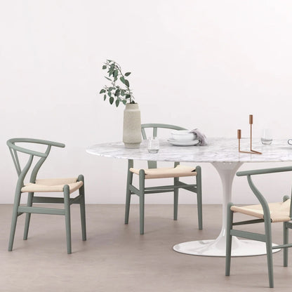 Wishbone Dining Chair, Green