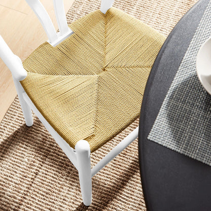 Wishbone Dining Chair, White