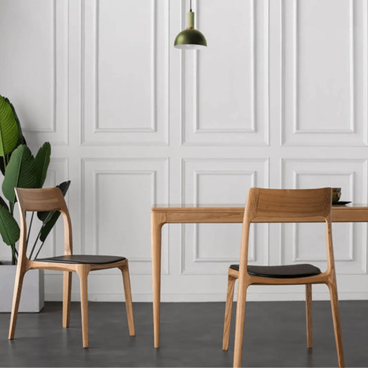 H Dining Chair, Natural