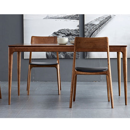 H Dining Chair, Walnut