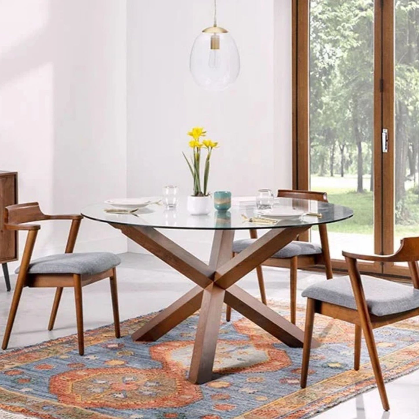 Tino Dining Chair, Dark Gray