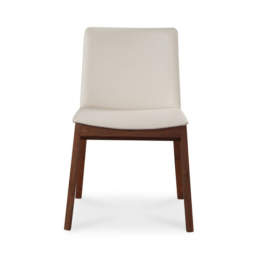 Dino Dining Chair, White PU Leather