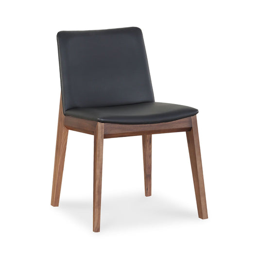 Dino Dining Chair, Black PU Leather