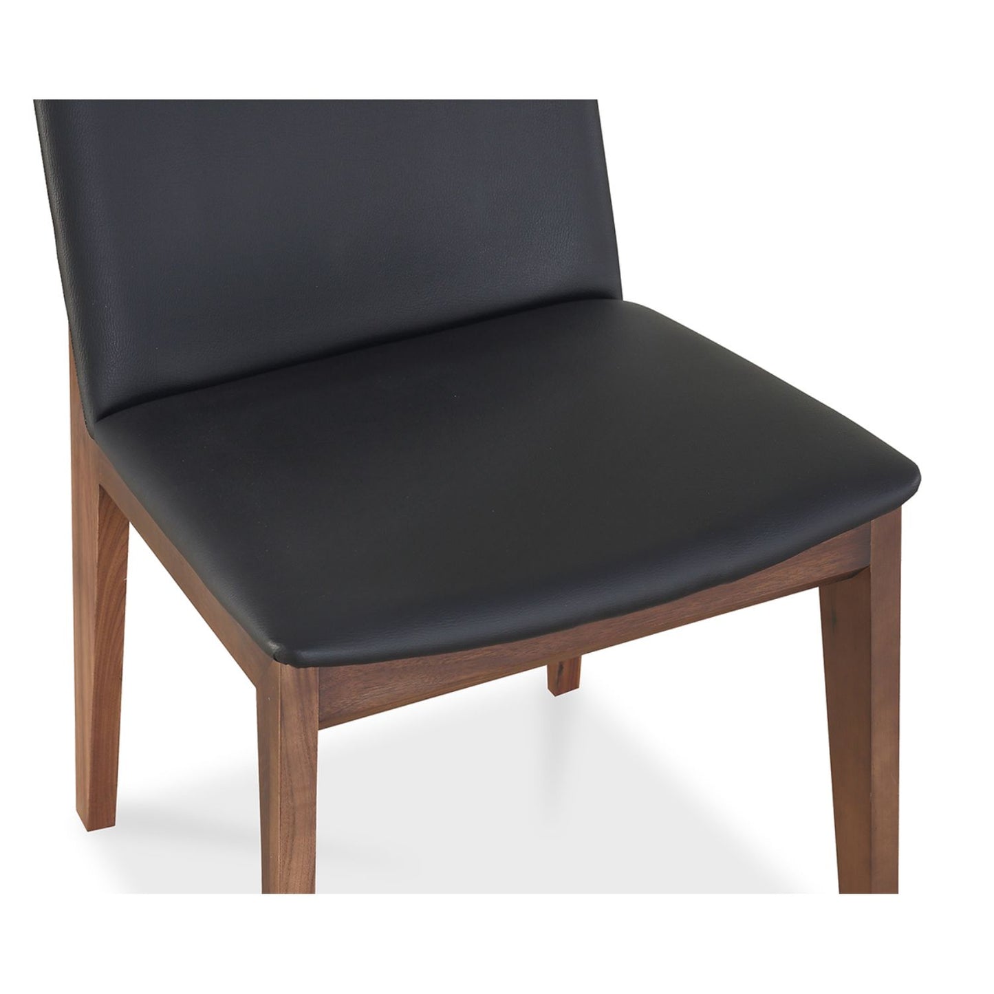 Dino Dining Chair, Black PU Leather