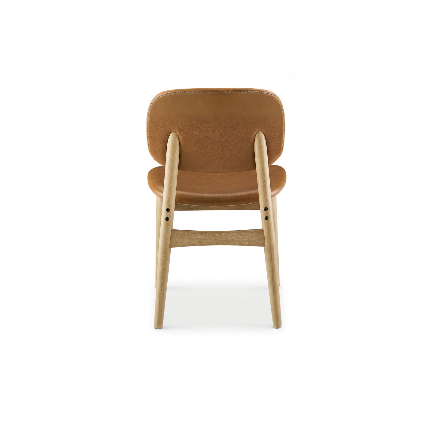 Cooper Dining Chair, Tan, PU Leather