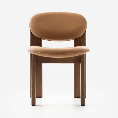 Aura Leather Dining Chair, Tan