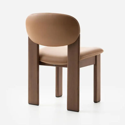 Aura Leather Dining Chair, Tan