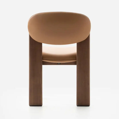 Aura Leather Dining Chair, Tan