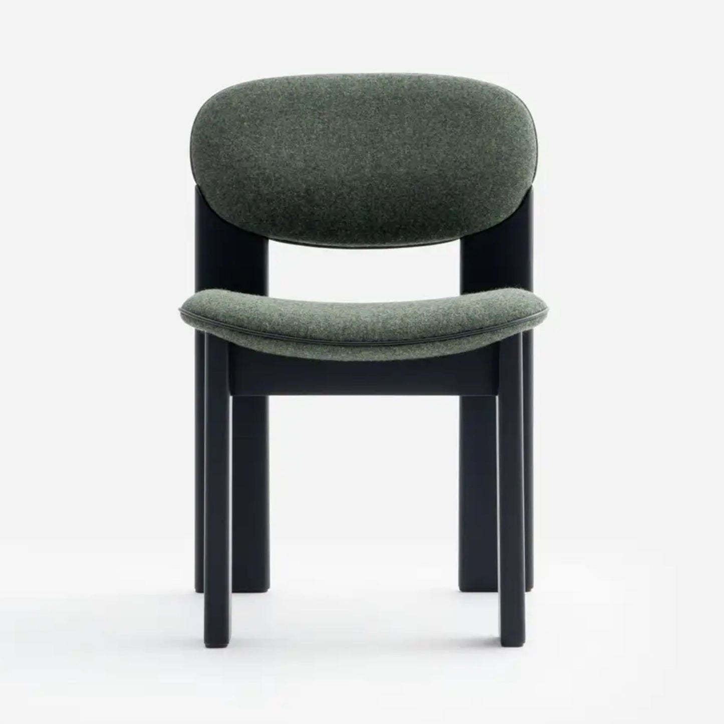 Aura Fabric Dining Chair, Green