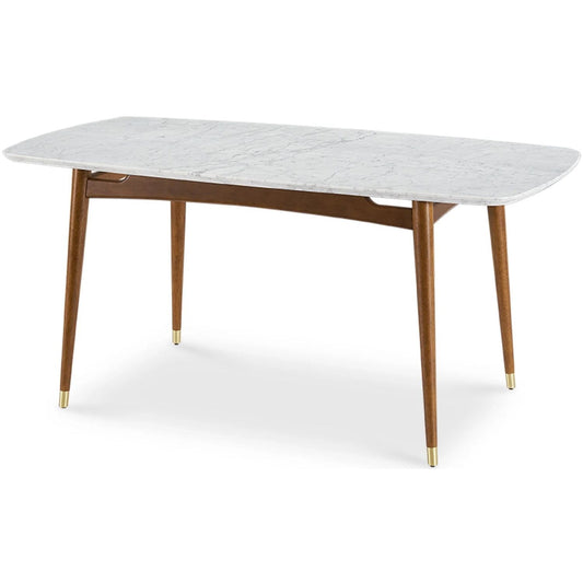 Cooper Marble Dining Table, Walnut