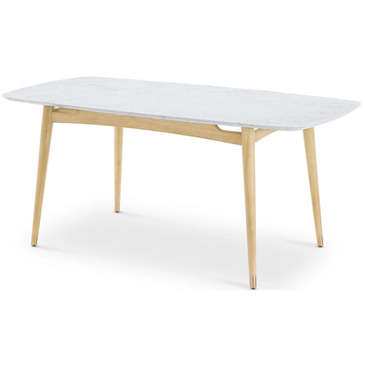 Cooper Marble Dining Table, Natural