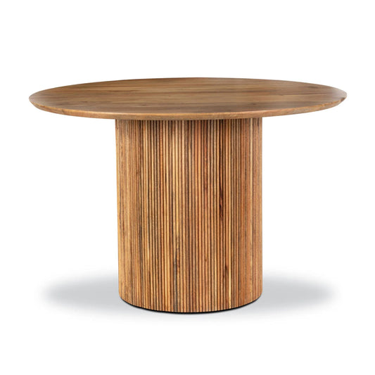 Rocco 46'' Pedestal Dining Table, Natural