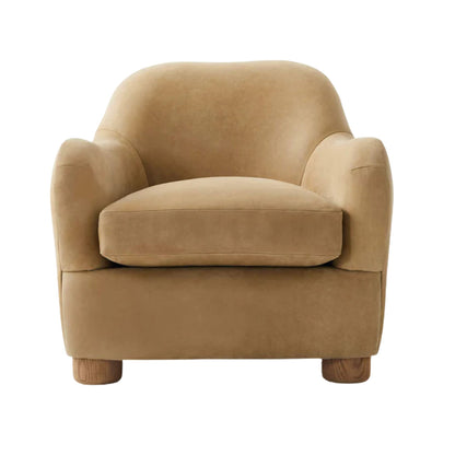 Dumbo Kids Chair, Cream PU Leather