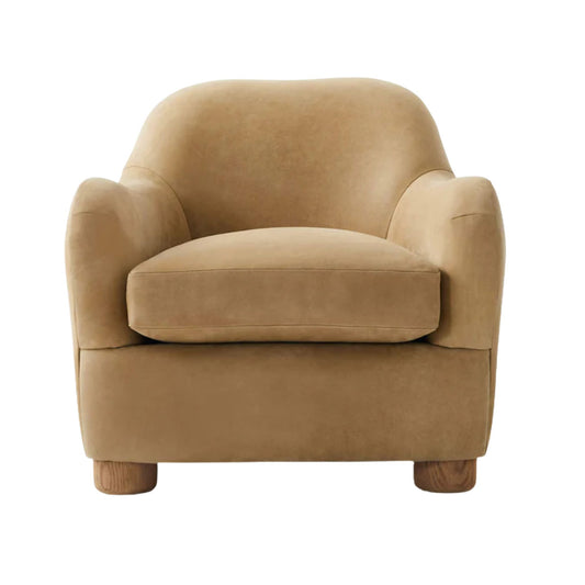 Dumbo Kids Chair, Cream PU Leather