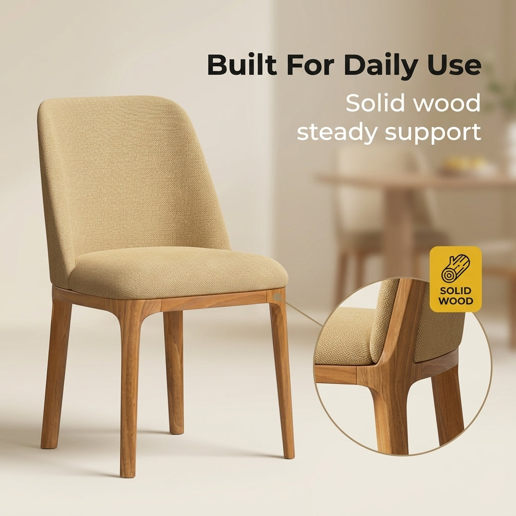Ember Dining Chair, Meadow Yellow