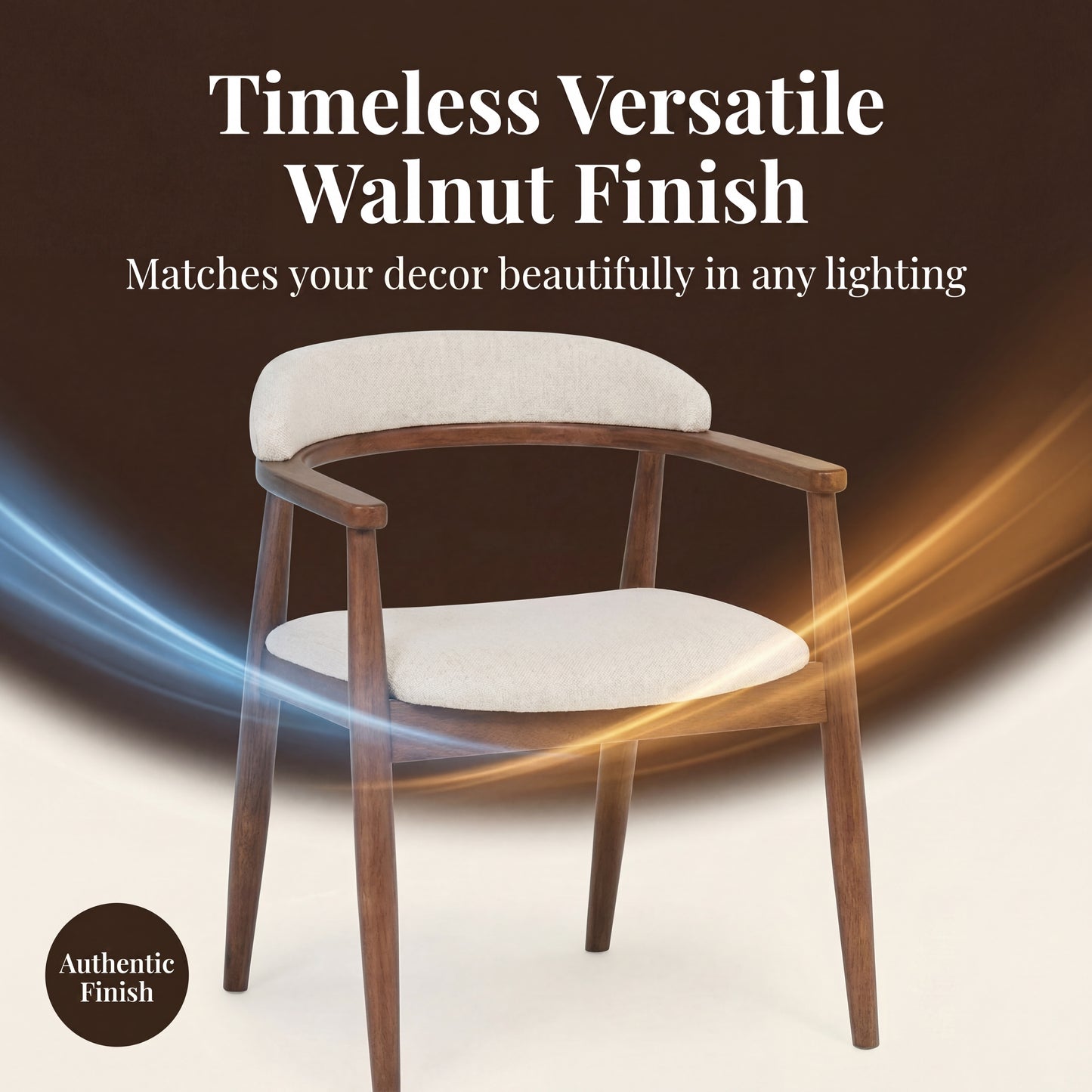 Jane Dining Chair, Walnut