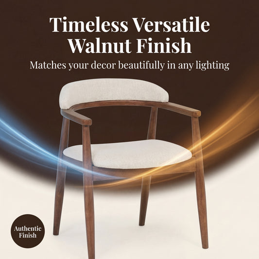 Jane Dining Chair, Walnut